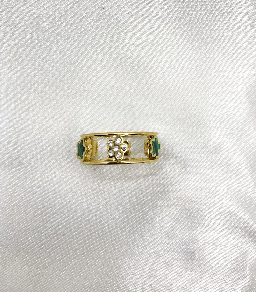Bague Lucky Green